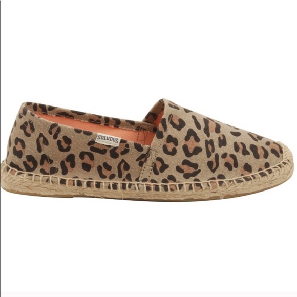 soludos leopard print espadrilles